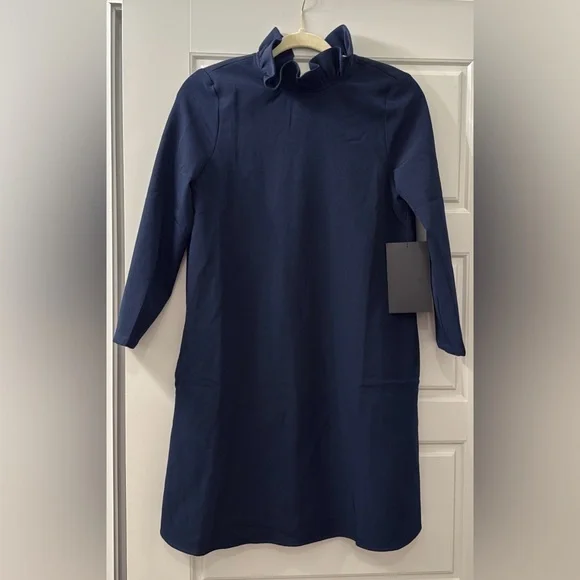 Tuckernuck Navy Daphne Dress NWT - Picture 3 of 6